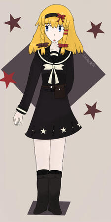 Anna as a young adult. Anna as a young adult.